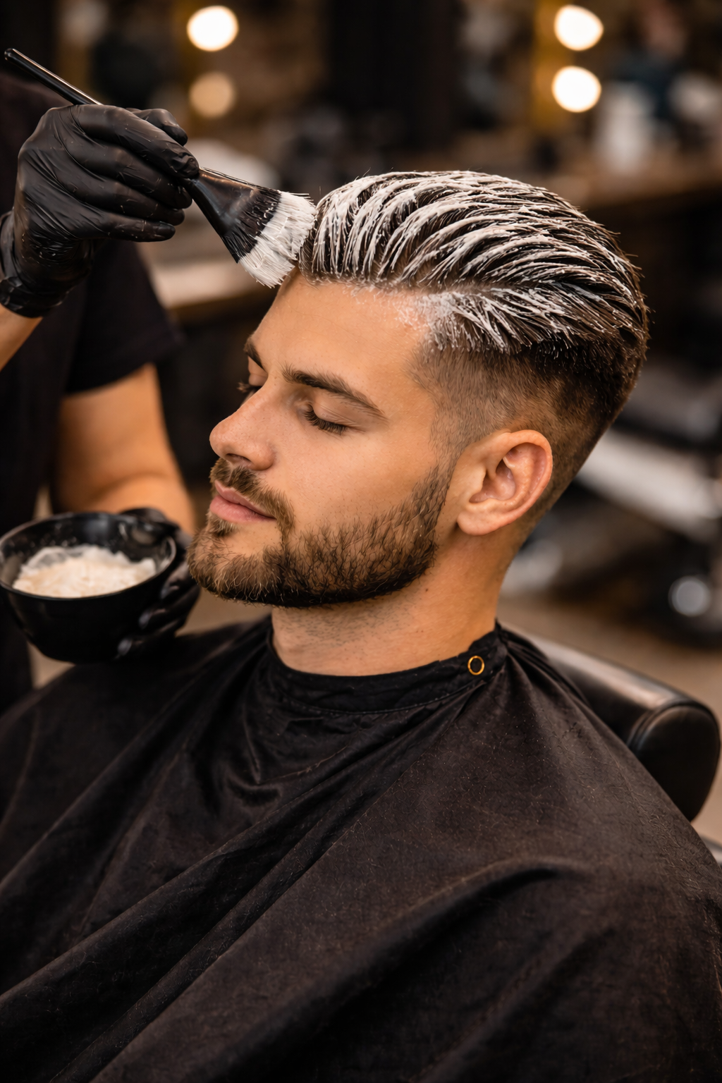 Peinture et teinture de cheveux